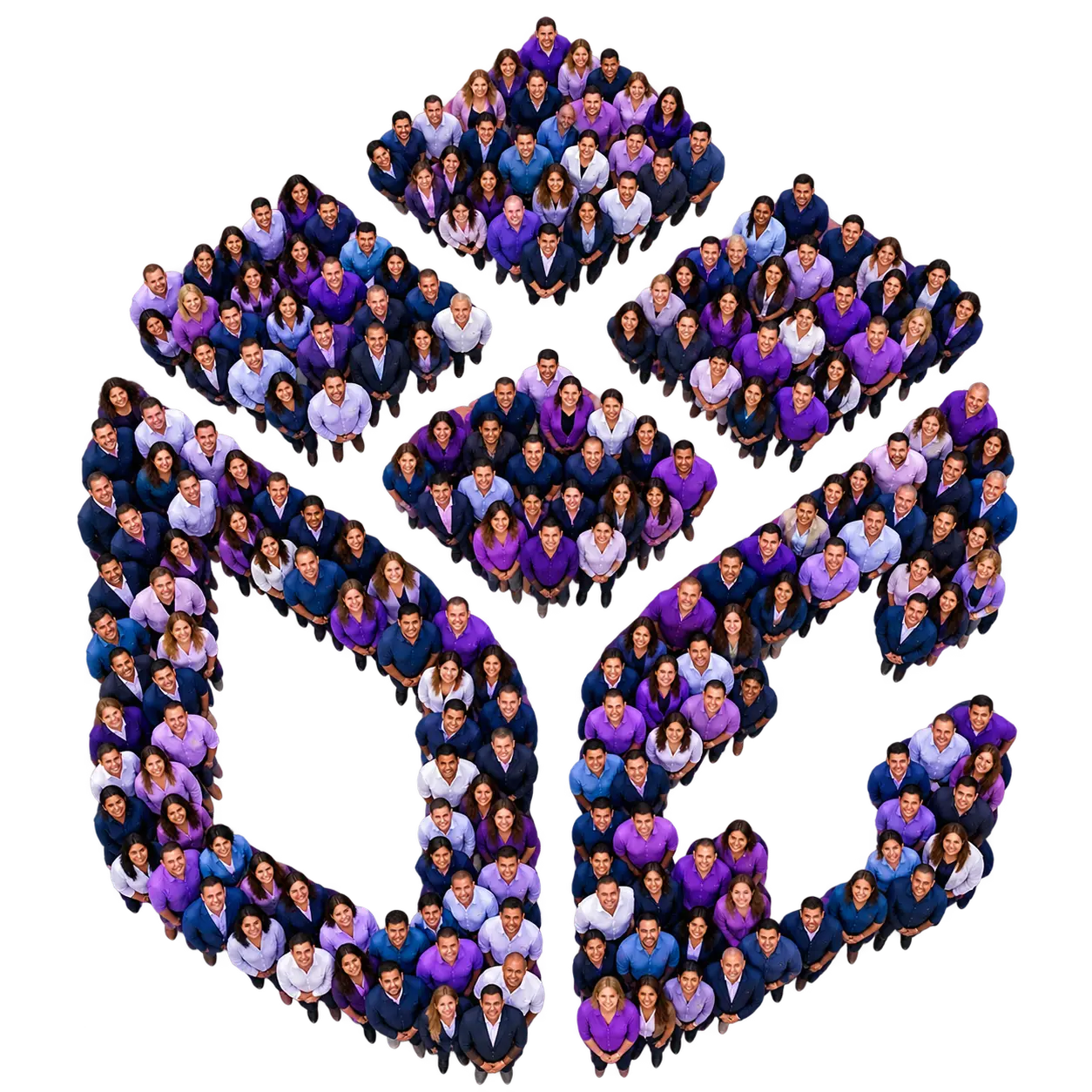 People forming DynaSUM Logo